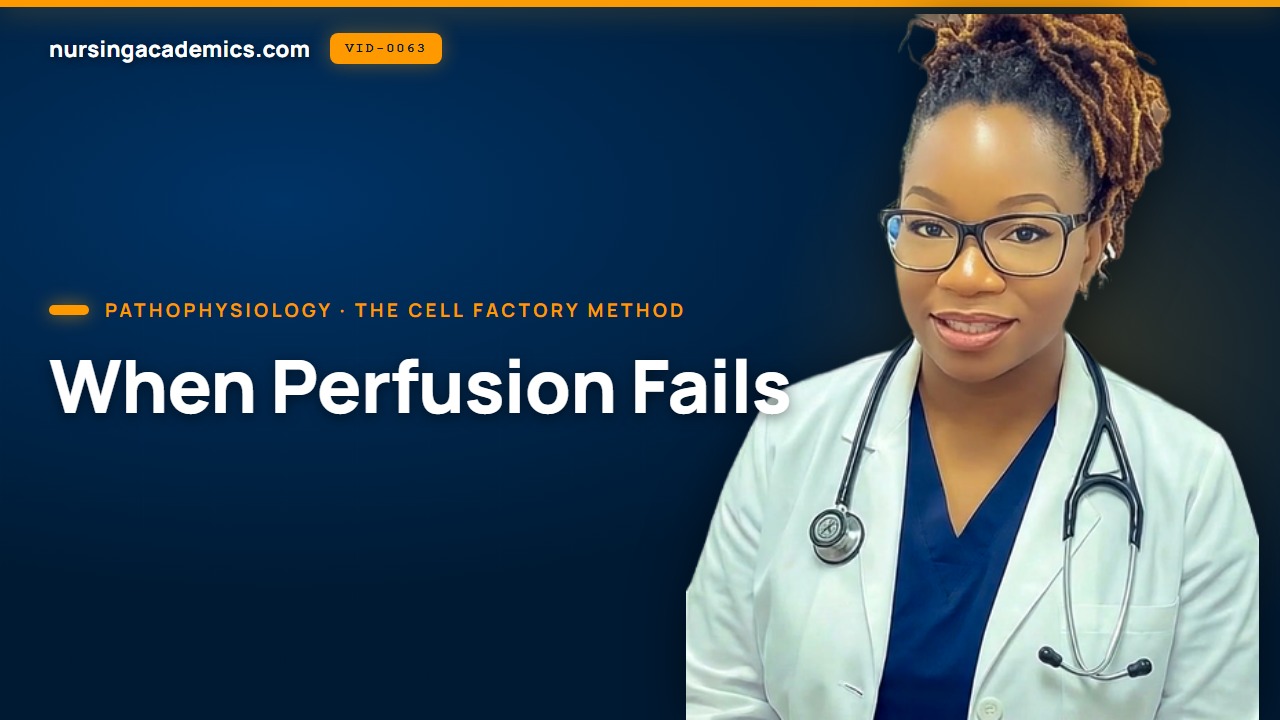 When Perfusion Fails