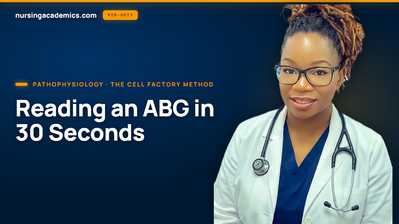 Reading an ABG in 30 Seconds